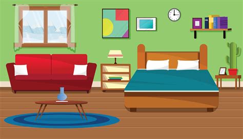 bedroom cartoon|Bedroom Cartoon Background Images .